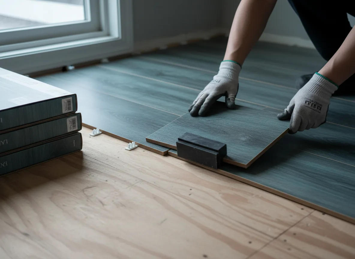 Luxury Vinyl Plank Installation company in Savonburg, KS